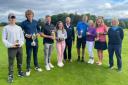 The winners in Oake Manor Club Championship