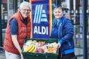 Aldi stores in Somerset donated surplus food to local food banks and charities this summer.