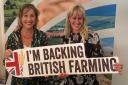 Rebecca Pow with with Minette Batters, President of the NFU