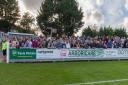 The home crowd at Wordsworth Drive.