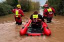 Flood incidents attended by Taunton Fire Station crews. Picture: Taunton Fire Station