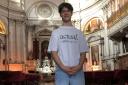Anthony at Santa Maria della Pietà, where Vivalid lived and performed. Picture: Paul Knight