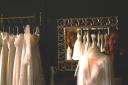 A selection of dresses inside Lara Belle Boutique.