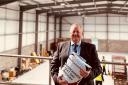 The delivery firm unveiled the 8,700 sq ft. site in Frome