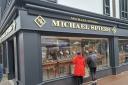 The exterior of the new Michael Spiers store. Picture: County Gazette