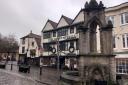 I visited The Crown in Wells, the pub from the film famously shot in Somerset, Hot Fuzz.