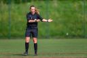 A woman referee in Somerset