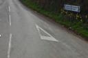 The road to Langford Budville, which was closed earlier today. Picture: Google Street View