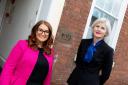 Emma Chater (left), who has joined mfg Solicitors' commercial property team, pictured with partner and head of the commercial property division Clare Regan (right)