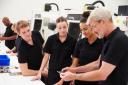 OPPORTUNITIES: Engineering apprentices at work