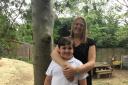 ORDEAL: William, who was diagnosed with a brain tumour aged just four months, with mum Janine