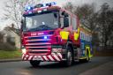 FIRE: Crews were called to an incident in Brompton Regis
