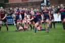 Wellington play Wiveliscombe in the annual Boxing Day match at Wellington RFC. Pictured George Rowe.