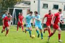 STALEMATE: Bishops Lydeard concluded their season with a goalless draw at Wells City. Pic: Steve Richardson