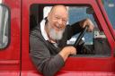 DRIVER: Glastonbury Festival founder Michael Eavis, who is famous for driving around in his Land Rover