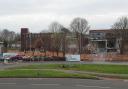 COMING DOWN: The redundant buildings at the UK Hydrographic Office site in Taunton