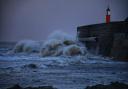 STORM EUNICE: Waves batter the shore in Watchet (Image: Ben Turley Photography, Somerset Camera Club)