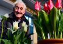 Dougie Marshall at Wellington Spring Flower Show, which was held at Wellington Prep School on Saturday. Picture: Steve Richardson