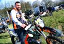 Robert Ellick on his KTM at Somerset TRF's Exmoor Forest Ride Day. Picture: Steve Richardson