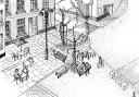 The proposal for the square in Wiveliscombe.