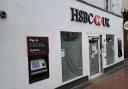 The HSBC in Taunton, which is temporarily closed. Picture: County Gazette