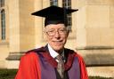 Dr Nick Axten on the day of his graduation from the University of Bristol.