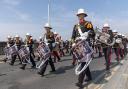 The Royal Marines of 40 Commando paraded in Weston-super-Mare. Picture: Heidi Burton