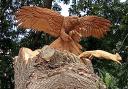 The eagle sculpture. Picture: Dunkirk Memorial House