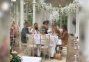 The cast The Only Way is Essex filmed at a wedding venue in Somerset for this weekend's episode.