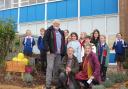 The opening of the wellbeing garden at Danesfield CofE School. Picture: Danesfield