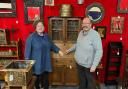 The couple were one of the first to book an exhibit at the prestigious antiques fair