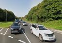 Delays are expected as part of the A303 in Somerset is closed due to a collision.