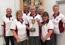 Kingscliffe Short Mat Bowls Club celebrate Handicap Cup triumph