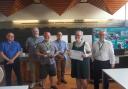 Certificates were awarded by Somerset Council at a presentation on Tuesday, June 23