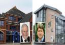 MERGER PLAN: John Williams and Anthony Trollope-Bellew, from Taunton Deane and West Som
