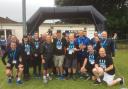 Unbelievable Jeff! TV's Jeff Stelling arrives in Wellington to finish first leg of marathon charity challenge