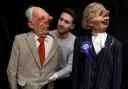 SATIRICAL: Spitting Image puppet of Margaret Thatcher and her husband Denis at the Prop Store head office near Rickmansworth. Photo: Andrew Matthews/PA Wire