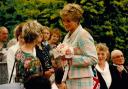 VISIT: Thousands turned out to see Princess Diana in Taunton in June, 1993