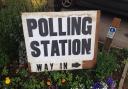 VOTE: A polling station in Taunton