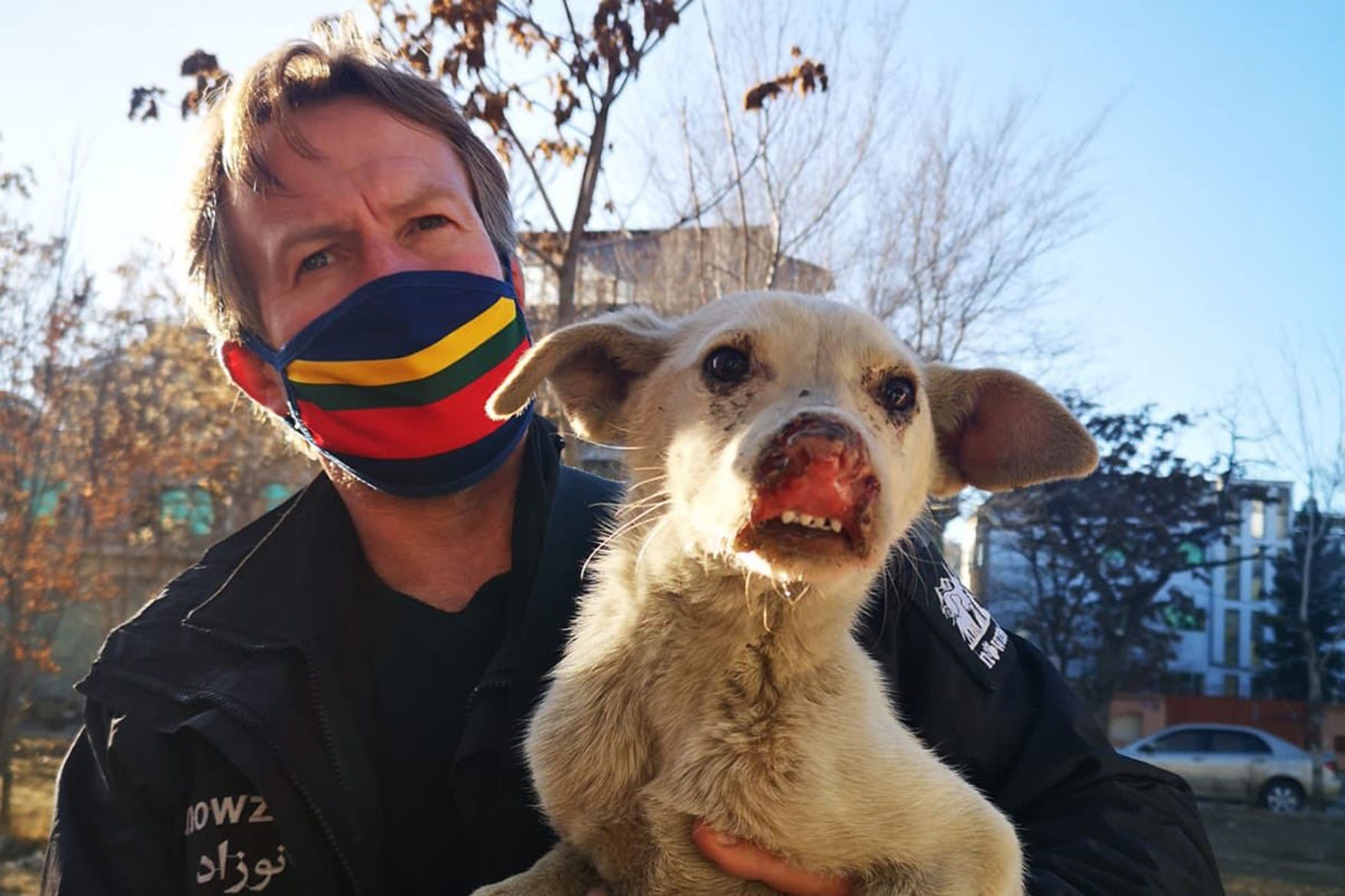 Ex-marine evacuates animals from Kabul but shelter staff left behind - Vimarsana News