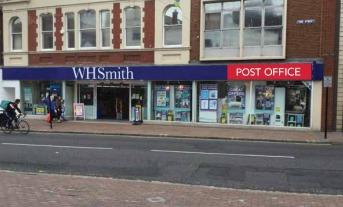 How the new post office in WH Smith could look from the outside