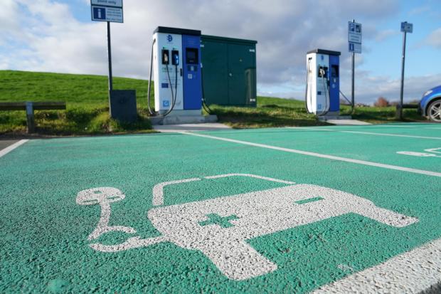 Somerset County Gazette: DEMAND: The Climate Change Committee estimates there will be 18 million battery and plug-in hybrid electric vehicles on the road in 2030 (Image: Owen Humphreys, PA Wire)