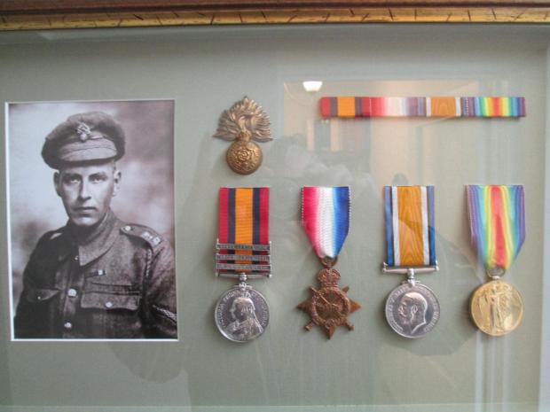Somerset County Gazette: MEDALS: Harry Van Trump and his WWI medals