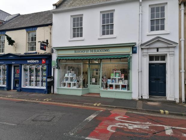 Somerset County Gazette: NEW INDEPENDENT: The bookshop in in South Street, Wellington
