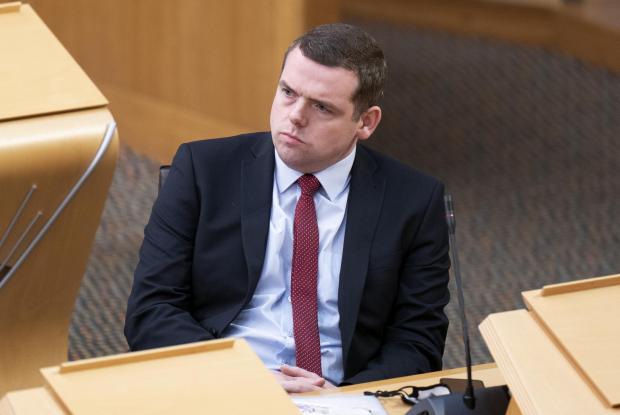 Somerset County Gazette: REFEREE: Scottish Conservative leader Douglas Ross referred himself to the commissioner over undeclared income, including over £6,000 from football matches (Image: Jane Barlow, PA Wire)