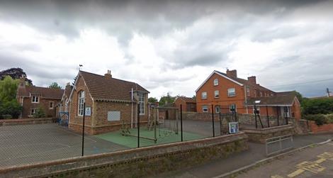 OUTBREAK: North Newton Primary School has cancelled their carol concert due to an outbreak of Covid-19. Pic: Google Maps