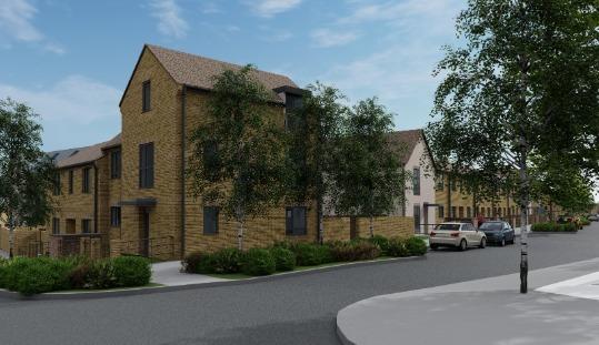 Somerset County Gazette: Artist\'S Impression Of New Homes Within Phases B And C Of The North Taunton Woolaway Scheme. CREDIT: Nash Partnership. Free to use for all BBC wire partners.