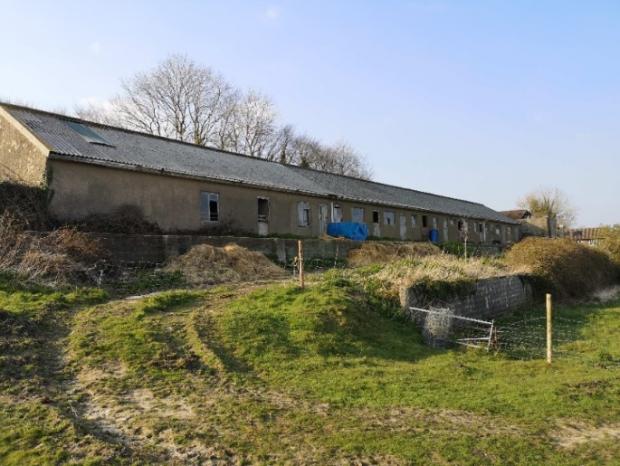 Somerset County Gazette: The Former Piggery At Foxcub Meadow Farm In Wambrook. CREDIT: Paul Rowe. Free to use for all BBC wire partners.