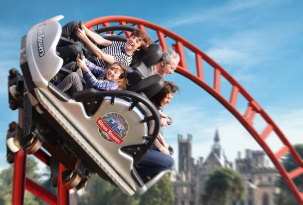 Somerset County Gazette: For thrill seekers, tickets to Alton Towers makes a great gift. Picture: Alton Towers