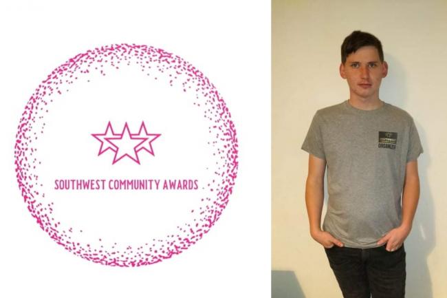 LOCAL RECOGNITION: Callum was inspired by the Pride of Britain Awards to create the Southwest Community Awards